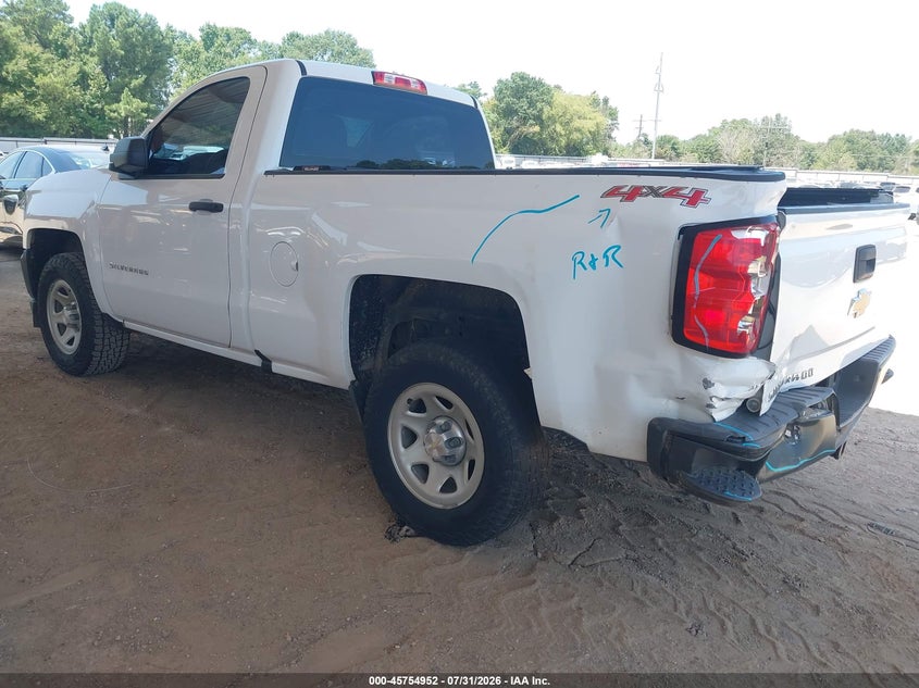 2018 Chevrolet Silverado VIN 1GCNCNEH4JZ266840 IAAI salvage auction — REAR END, Wait Title, sold $7,850 on 2026-09-08 (photo 3)