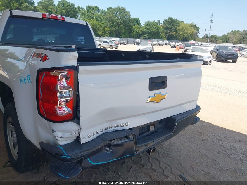 2018 Chevrolet Silverado VIN 1GCNCNEH4JZ266840 IAAI salvage auction — REAR END, Wait Title, sold $7,850 on 2026-09-08 (photo 6)