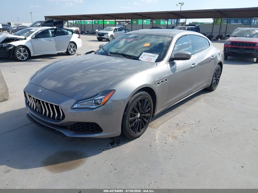 2019 Maserati Quattroporte VIN ZAM56YPA9K1335249 IAAI salvage auction — UNDERCARRIAGE, Wait Title, sold $6,950 on 2026-09-16 (photo 2)