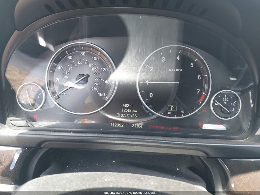 2014 BMW VIN WBA5A7C52ED618260 IAAI salvage auction — SIDE, Wait Title, sold $3,100 on 2026-08-17 (photo 7)