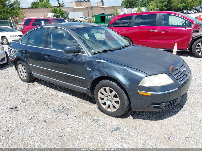 2003 Volkswagen Passat VIN WVWPD63B33P435156 IAAI salvage auction — NORMAL WEAR, Original (Kentucky), sold $225 on 2026-08-19 (photo 1)