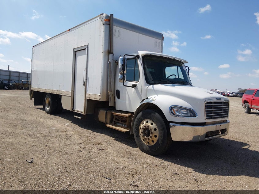 2014 Freightliner M2 106 VIN 1FVACWDT1EHFP0382 IAAI salvage auction — ALL OVER, Clear (Minnesota), sold $4,000 on 2026-08-25 (photo 1)