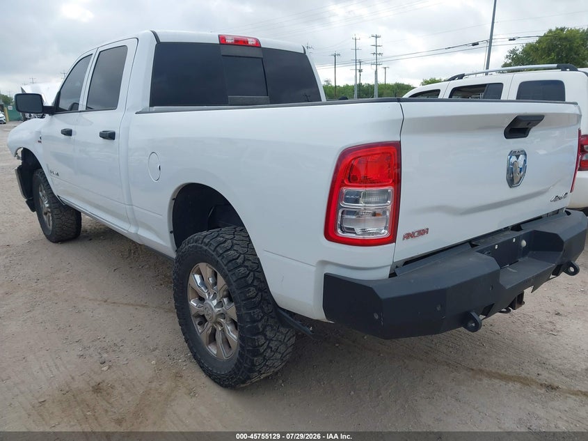 2022 Ram 2500 VIN 3C6UR5CLXNG220654 IAAI salvage auction — FRONT END, Salvage (Texas), sold $8,500 on 2026-08-23 (photo 3)