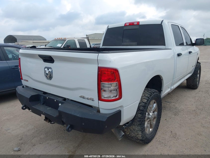 2022 Ram 2500 VIN 3C6UR5CLXNG220654 IAAI salvage auction — FRONT END, Salvage (Texas), sold $8,500 on 2026-08-23 (photo 4)