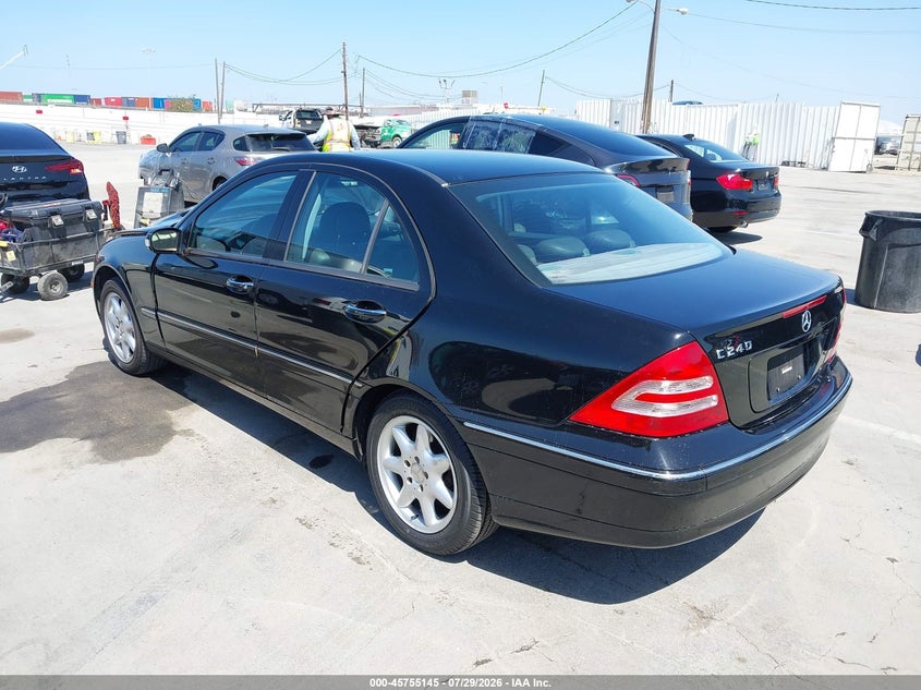 2003 Mercedes-benz C class VIN WDBRF61J03F376178 IAAI salvage auction — FRONT END, Salvage (California), sold $300 on 2026-08-12 (photo 3)