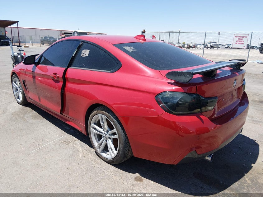 2014 BMW 4 series VIN WBA3R5C58EK187939 IAAI salvage auction — FRONT END, Clear (Colorado), sold $975 on 2026-08-12 (photo 3)