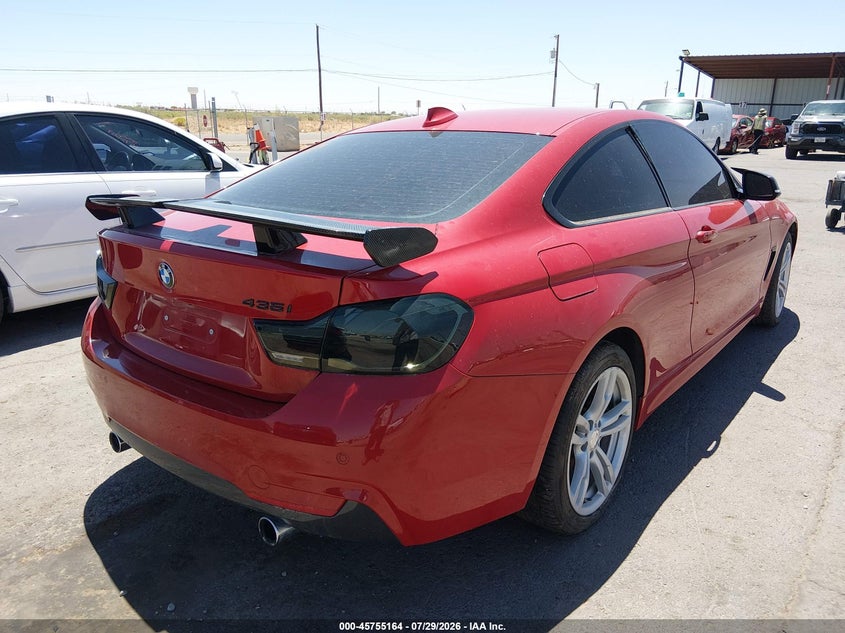 2014 BMW 4 series VIN WBA3R5C58EK187939 IAAI salvage auction — FRONT END, Clear (Colorado), sold $975 on 2026-08-12 (photo 4)