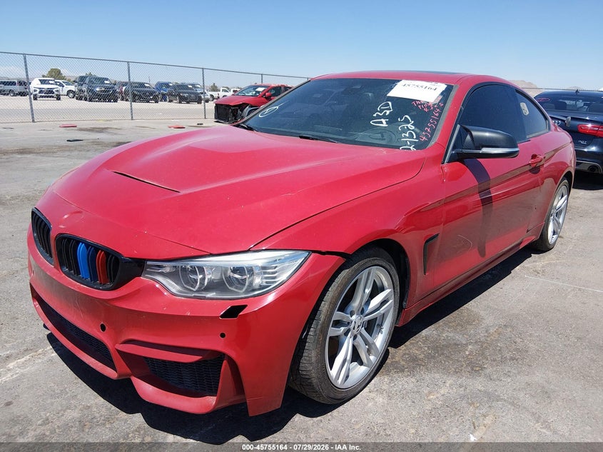 2014 BMW 4 series VIN WBA3R5C58EK187939 IAAI salvage auction — FRONT END, Clear (Colorado), sold $975 on 2026-08-12 (photo 6)