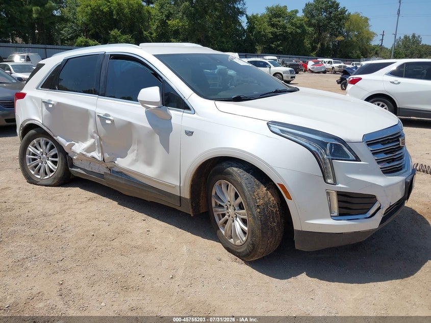 2018 Cadillac Xt5 VIN 1GYKNARSXJZ115376 IAAI salvage auction — RIGHT SIDE, Salvage Title, sold $1,850 on 2026-08-29 (photo 1)