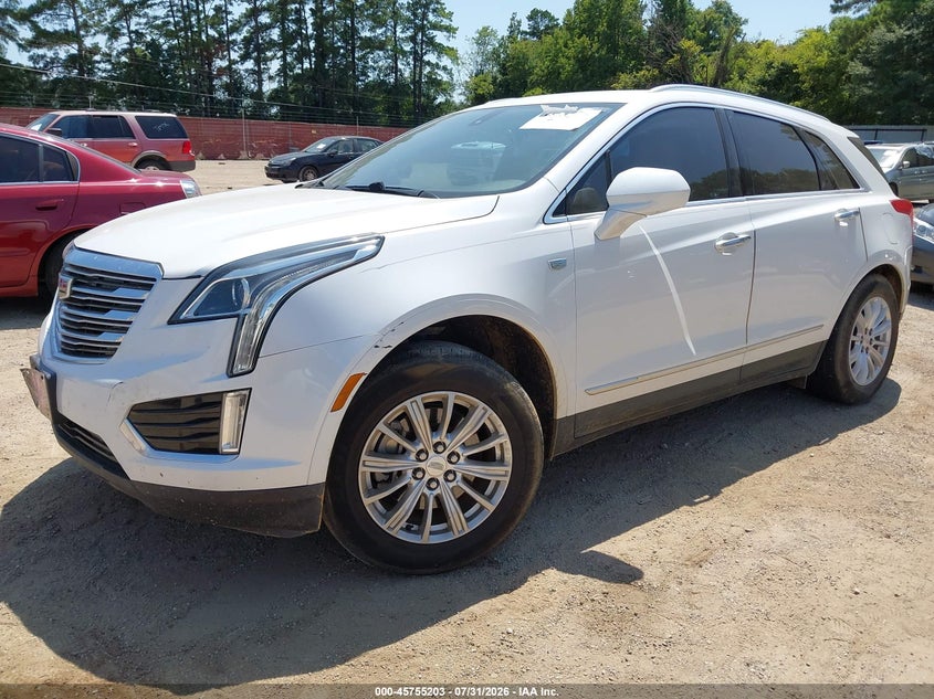 2018 Cadillac Xt5 VIN 1GYKNARSXJZ115376 IAAI salvage auction — RIGHT SIDE, Salvage Title, sold $1,850 on 2026-08-29 (photo 2)