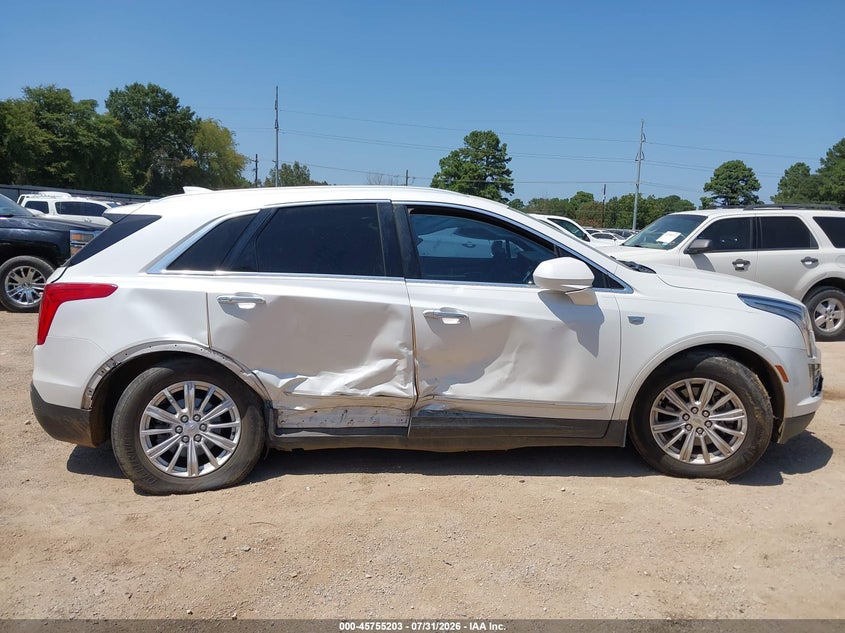 2018 Cadillac Xt5 VIN 1GYKNARSXJZ115376 IAAI salvage auction — RIGHT SIDE, Salvage Title, sold $1,850 on 2026-08-29 (photo 6)