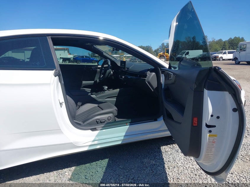 2024 Audi S5 VIN WAUP4AF52RA013557 IAAI salvage auction — FRONT END, Wait Title, sold $28,550 on 2026-09-30 (photo 5)
