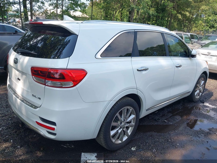 2016 Kia Sorento VIN 5XYPK4A5XGG146663 IAAI salvage auction — NORMAL WEAR, Clear (Virginia), sold $625 on 2026-07-30 (photo 4)
