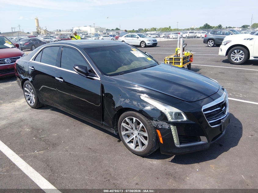 2016 Cadillac Cts VIN 1G6AX5SX1G0113959 IAAI salvage auction — SIDE, Salvage Title, sold $2,400 on 2026-10-08 (photo 1)