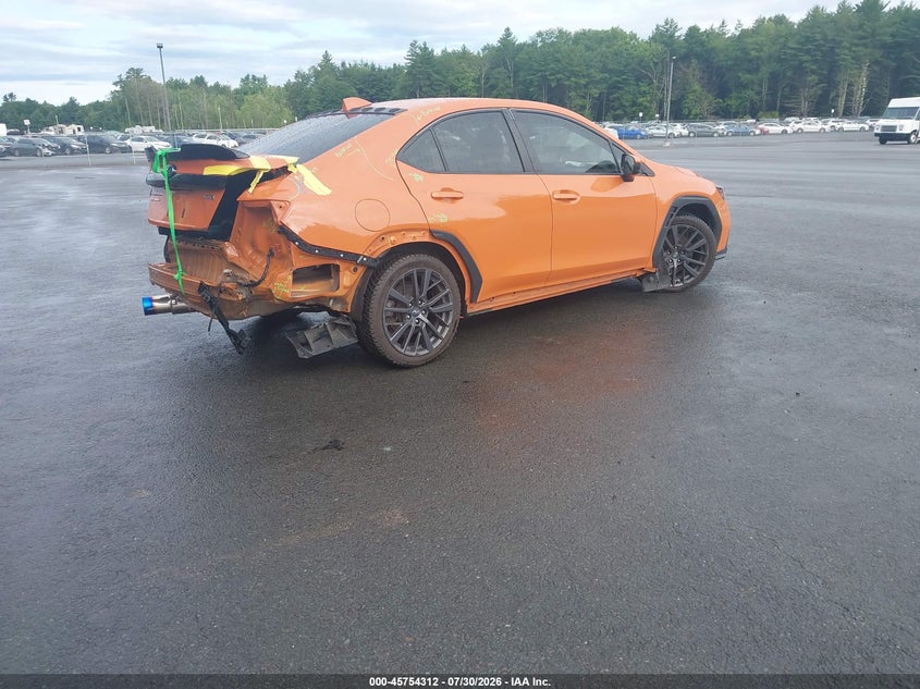2022 Subaru Wrx VIN JF1VBAF69N9021360 IAAI salvage auction — REAR END, Wait Title, sold $8,300 on 2026-08-29 (photo 4)