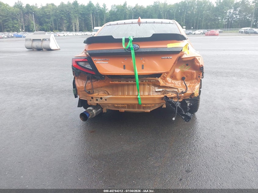 2022 Subaru Wrx VIN JF1VBAF69N9021360 IAAI salvage auction — REAR END, Wait Title, sold $8,300 on 2026-08-29 (photo 6)