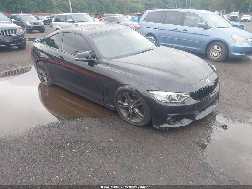 2016 BMW 4 series VIN WBA3N9C58GK248535 IAAI salvage auction — NORMAL WEAR, Clear (New Jersey), sold $1,650 on 2026-08-05 (photo 1)