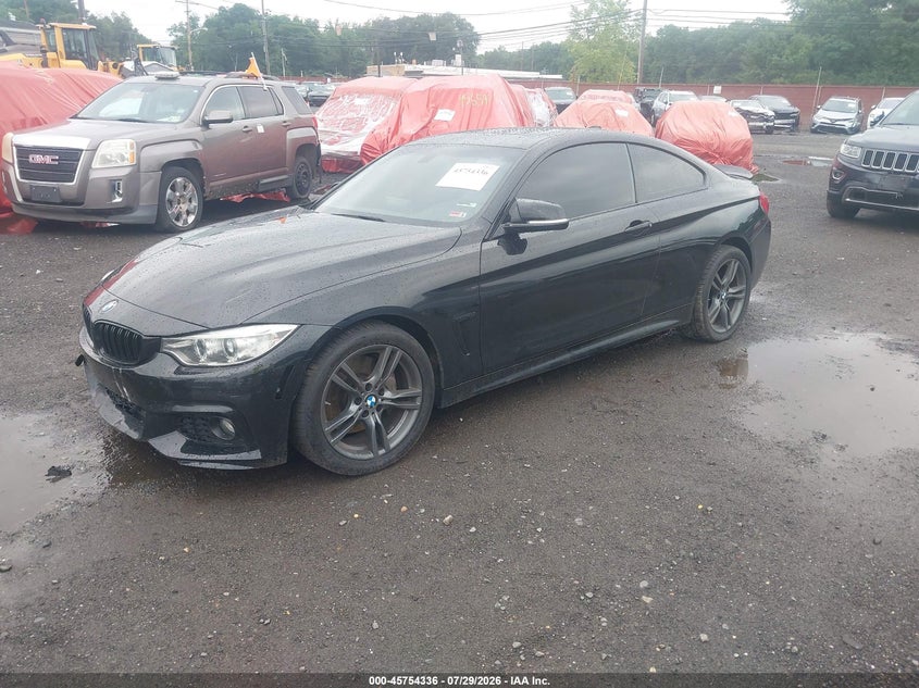2016 BMW 4 series VIN WBA3N9C58GK248535 IAAI salvage auction — NORMAL WEAR, Clear (New Jersey), sold $1,650 on 2026-08-05 (photo 2)