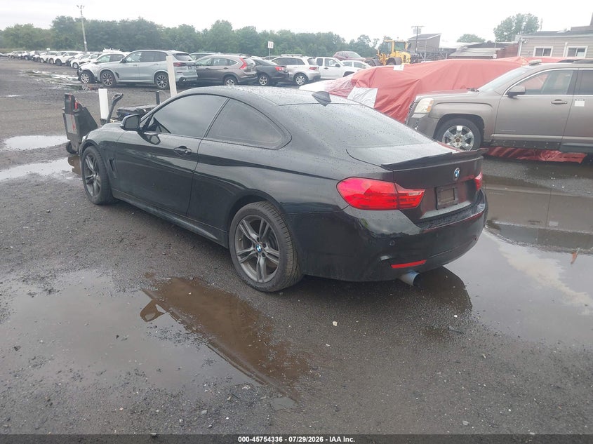 2016 BMW 4 series VIN WBA3N9C58GK248535 IAAI salvage auction — NORMAL WEAR, Clear (New Jersey), sold $1,650 on 2026-08-05 (photo 3)