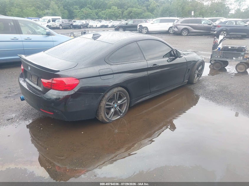 2016 BMW 4 series VIN WBA3N9C58GK248535 IAAI salvage auction — NORMAL WEAR, Clear (New Jersey), sold $1,650 on 2026-08-05 (photo 4)