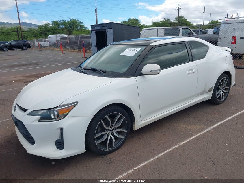 2014 Scion Tc VIN JTKJF5C72E3080733 IAAI salvage auction — RIGHT SIDE, Clear (Hawaii), sold $3,000 on 2026-08-25 (photo 2)