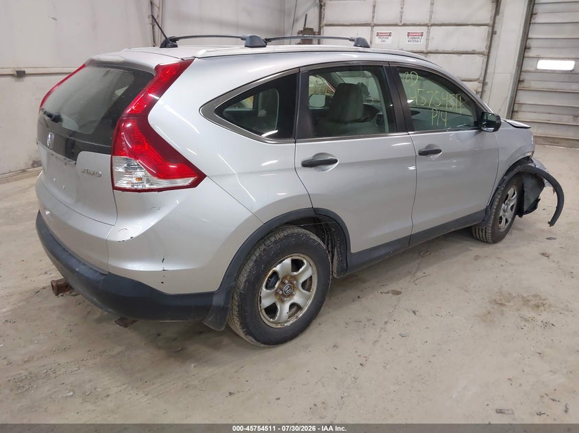 2014 Honda Cr-v VIN 2HKRM4H30EH634713 IAAI salvage auction — RIGHT FRONT, Salvage (Pennsylvania), sold $1,750 on 2026-08-20 (photo 4)