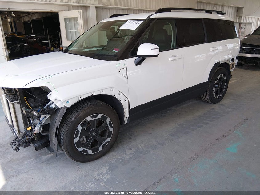2024 Hyundai Santa fe VIN 5NMP24GL6RH005605 IAAI salvage auction — FRONT & REAR, Salvage Title, sold $9,700 on 2026-08-26 (photo 2)