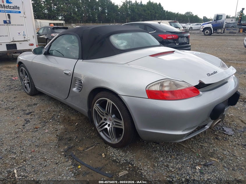 2003 Porsche Boxster VIN WP0CA29873U621439 IAAI salvage auction — UNKNOWN, Salvage (Virginia), sold $2,675 on 2026-09-12 (photo 3)