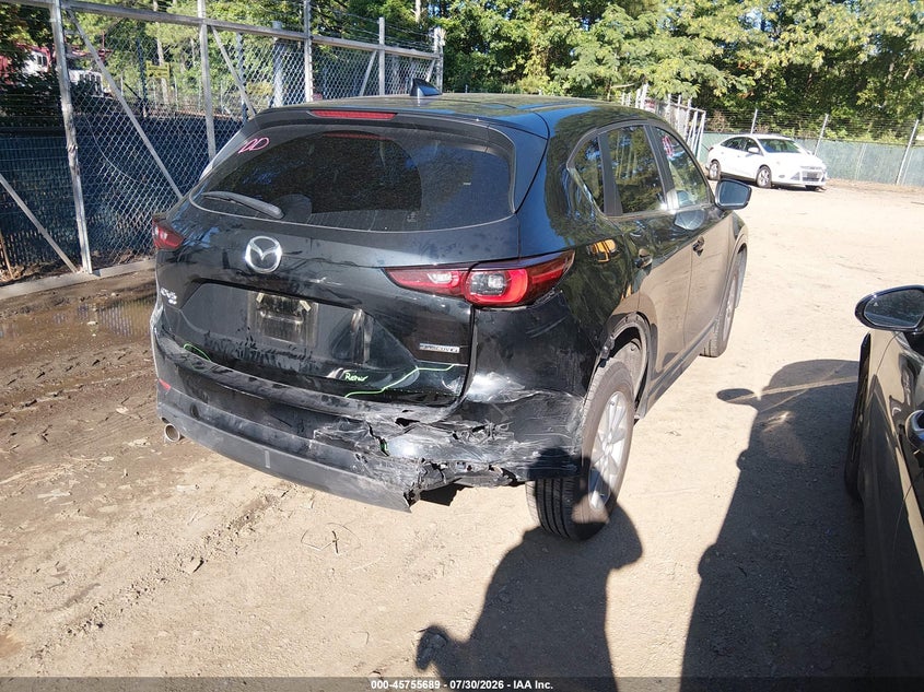 2025 Mazda Cx-5 VIN JM3KFBCL4S0588598 IAAI salvage auction — RIGHT REAR, Enterprise Vehicles Clear Only (Wisconsin), sold $12,000 on 2026-08-03 (photo 4)