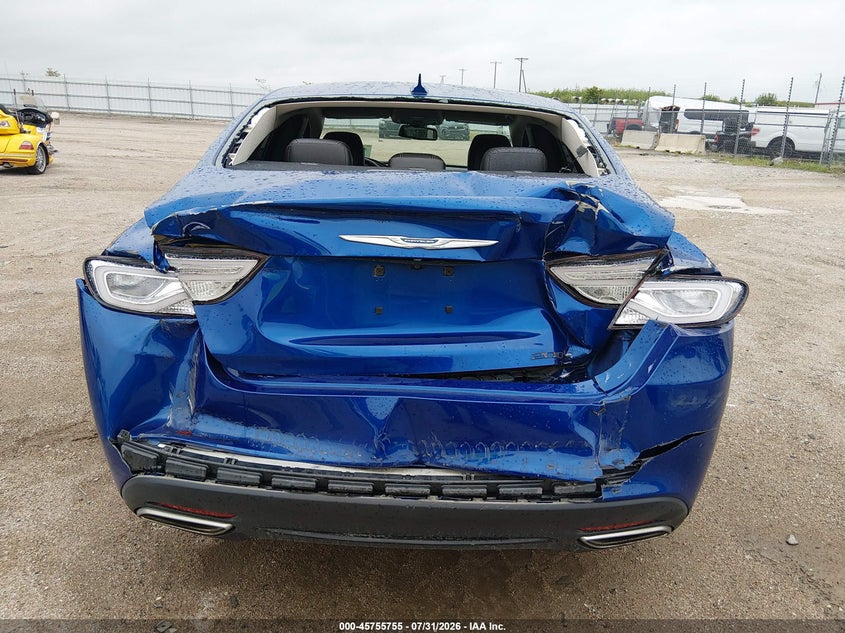 2015 Chrysler 200 VIN 1C3CCCCG0FN510136 IAAI salvage auction — REAR END, Certificate Of Title (Nebraska), sold $1,450 on 2026-08-26 (photo 6)
