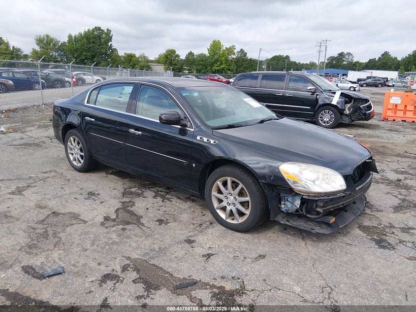 2008 Buick Lucerne VIN 1G4HD572X8U178588 IAAI salvage auction — LEFT FRONT, Clear (Virginia), sold $950 on 2026-08-21 (photo 1)