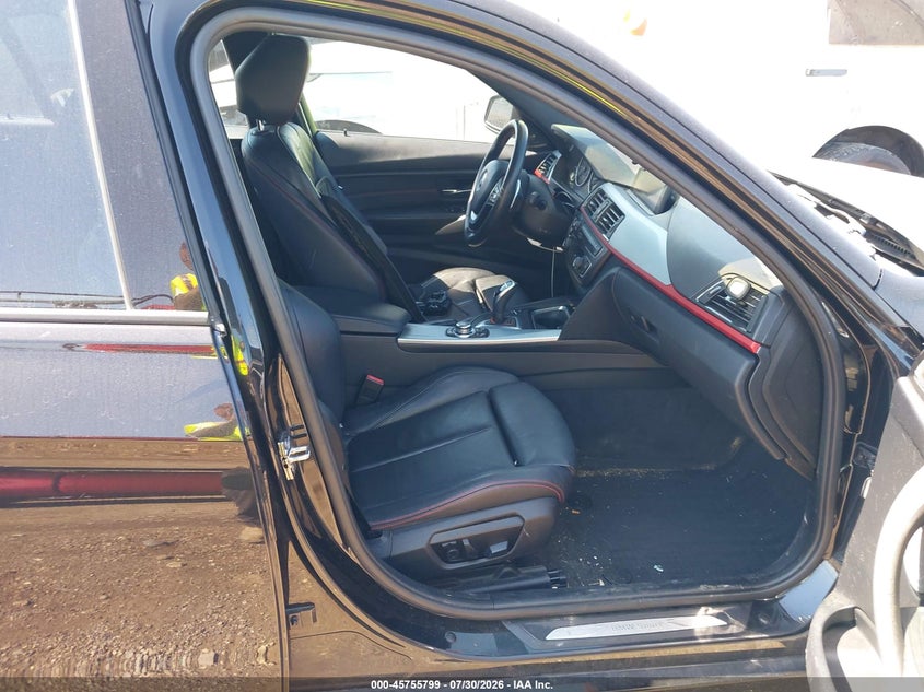 2012 BMW 3er VIN WBA3A9C54CF271082 IAAI salvage auction — FRONT END, Salvage (Ohio), sold $900 on 2026-08-19 (photo 5)