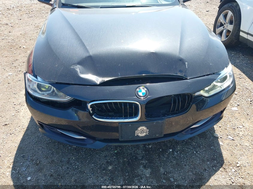2012 BMW 3er VIN WBA3A9C54CF271082 IAAI salvage auction — FRONT END, Salvage (Ohio), sold $900 on 2026-08-19 (photo 6)