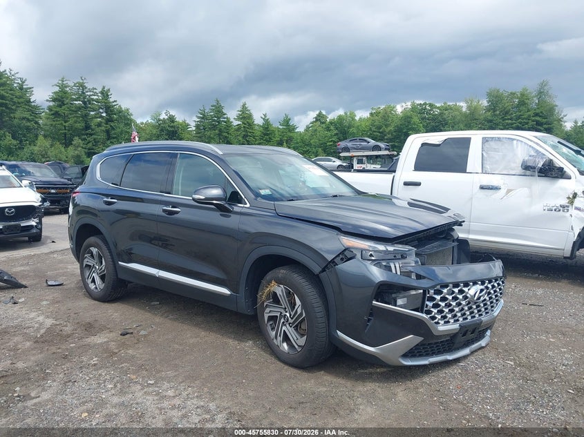 2022 Hyundai Santa fe VIN 5NMS6DAJ0NH391048 — IAAI salvage auction photo