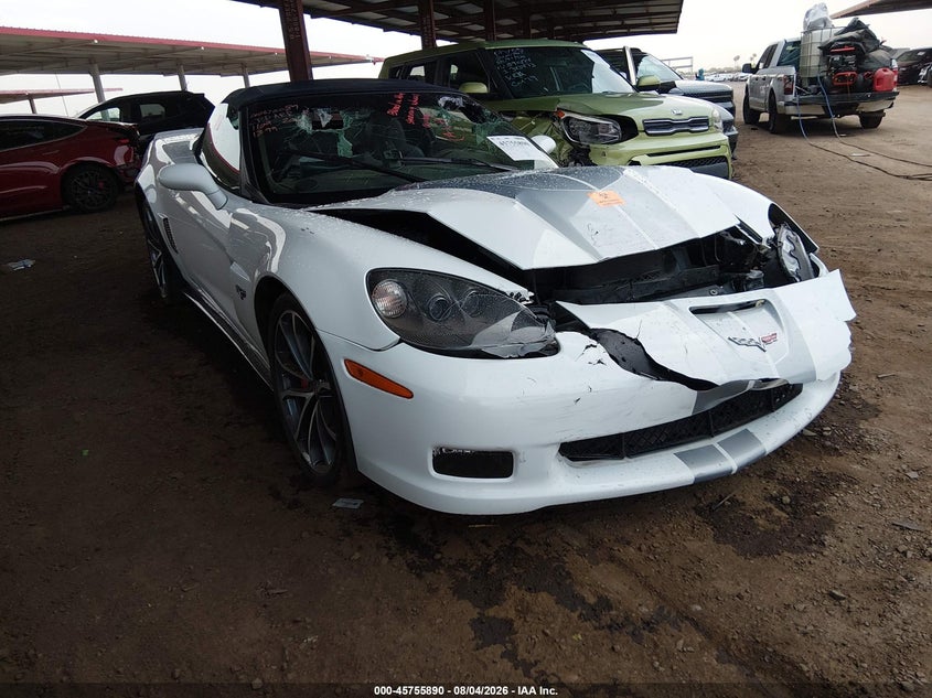 2013 Chevrolet Corvette VIN 1G1Y73DE0D5701399 — IAAI salvage auction photo