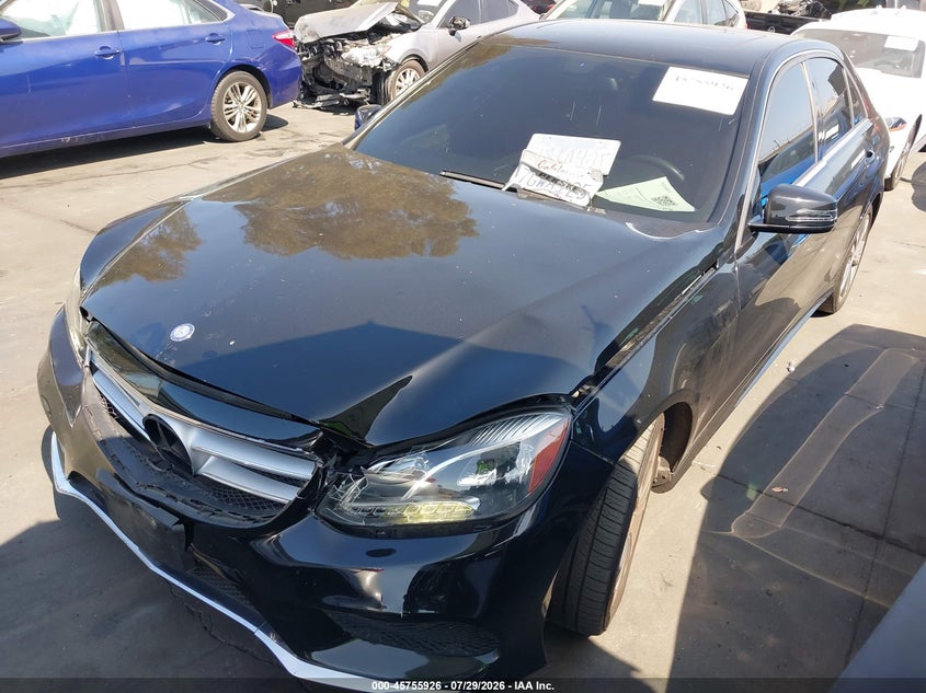 2014 Mercedes-benz E-klasse VIN WDDHF5KB3EB046825 IAAI salvage auction — FRONT END, Salvage Certificate (California), sold $1,050 on 2026-08-19 (photo 2)