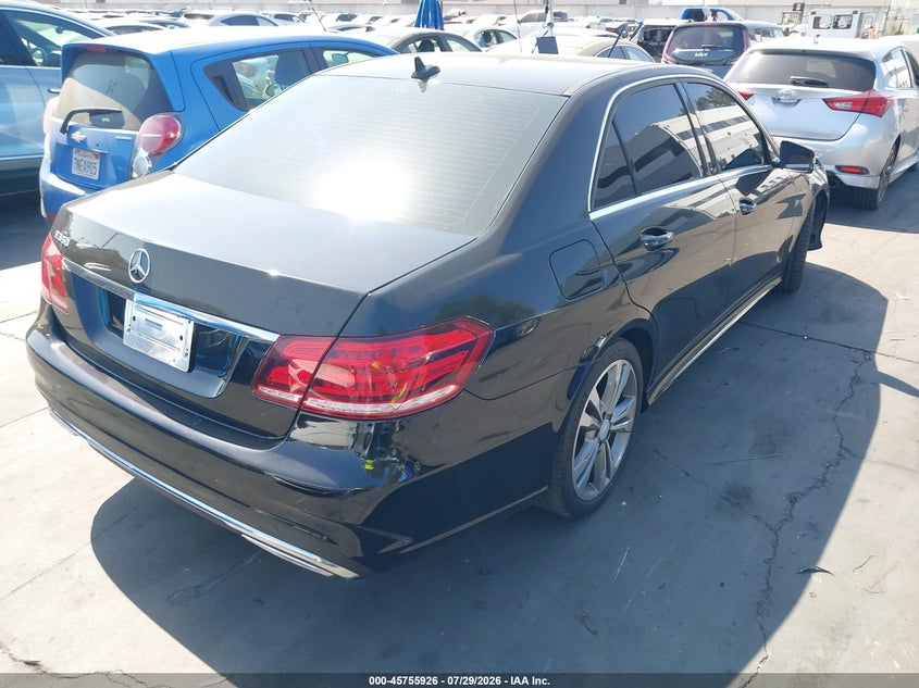 2014 Mercedes-benz E-klasse VIN WDDHF5KB3EB046825 IAAI salvage auction — FRONT END, Salvage Certificate (California), sold $1,050 on 2026-08-19 (photo 4)