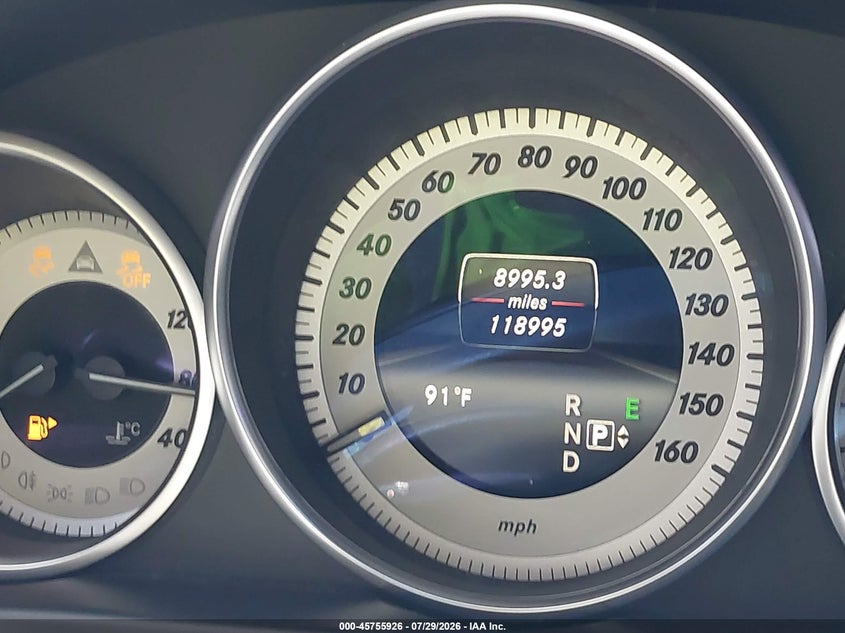 2014 Mercedes-benz E-klasse VIN WDDHF5KB3EB046825 IAAI salvage auction — FRONT END, Salvage Certificate (California), sold $1,050 on 2026-08-19 (photo 7)