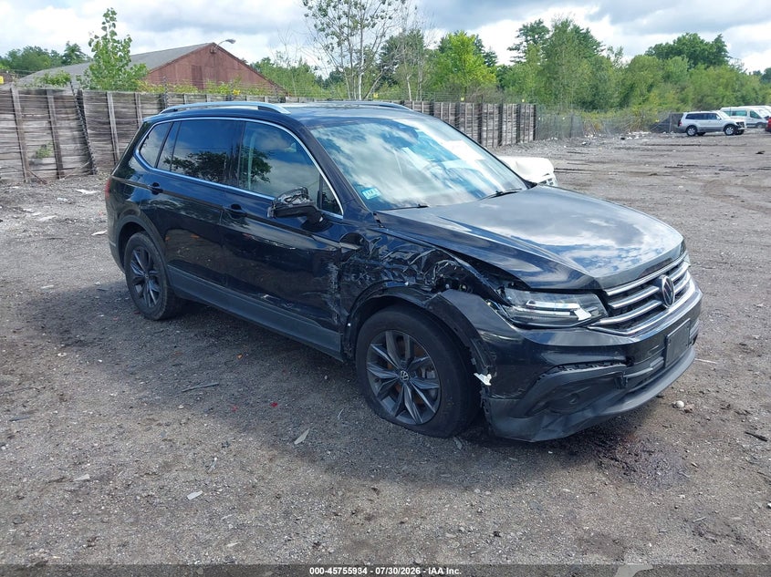 2022 Volkswagen Tiguan VIN 3VV2B7AX3NM149662 — IAAI salvage auction photo