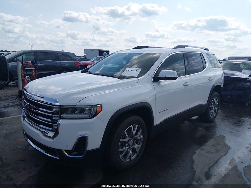 2021 Gmc Acadia VIN 1GKKNULS3MZ160703 IAAI salvage auction — REAR END, Salvage Title, sold $9,700 on 2026-08-19 (photo 2)