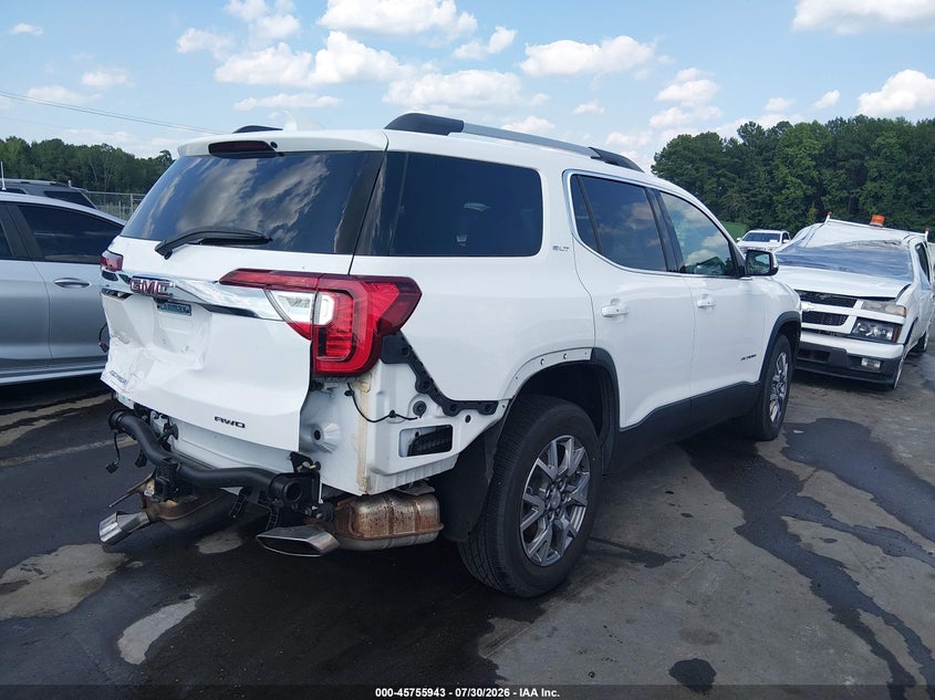 2021 Gmc Acadia VIN 1GKKNULS3MZ160703 IAAI salvage auction — REAR END, Salvage Title, sold $9,700 on 2026-08-19 (photo 4)