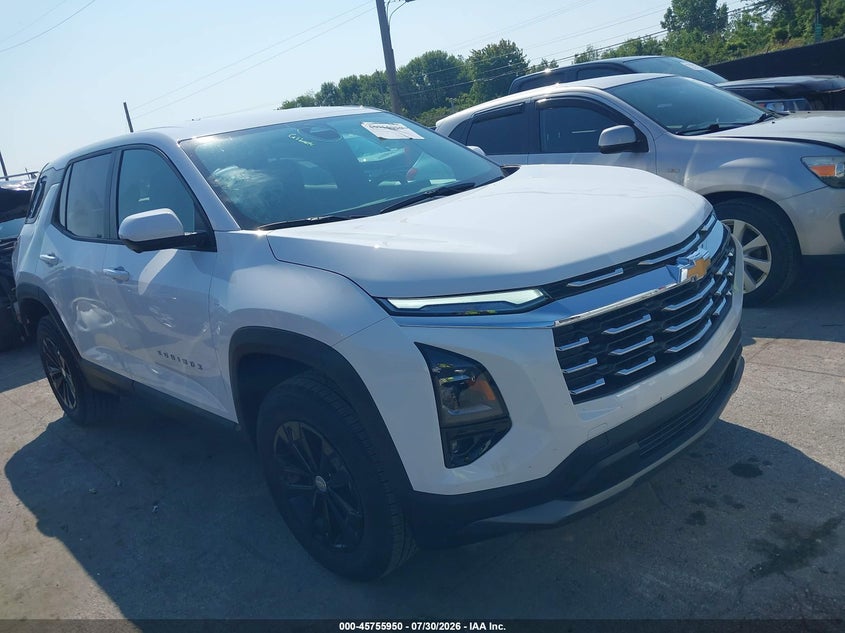 2026 Chevrolet Equinox VIN 3GNAXHEGXTL459989 — IAAI salvage auction photo