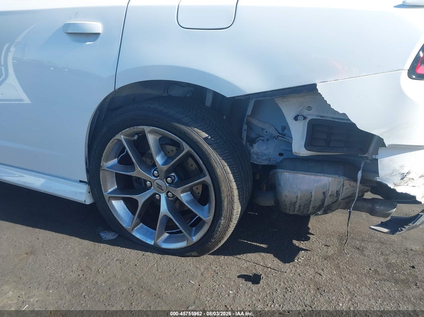 2020 Dodge Charger VIN 2C3CDXHG8LH245290 IAAI salvage auction — LEFT REAR, Wait Title, sold $8,200 on 2026-08-14 (photo 6)