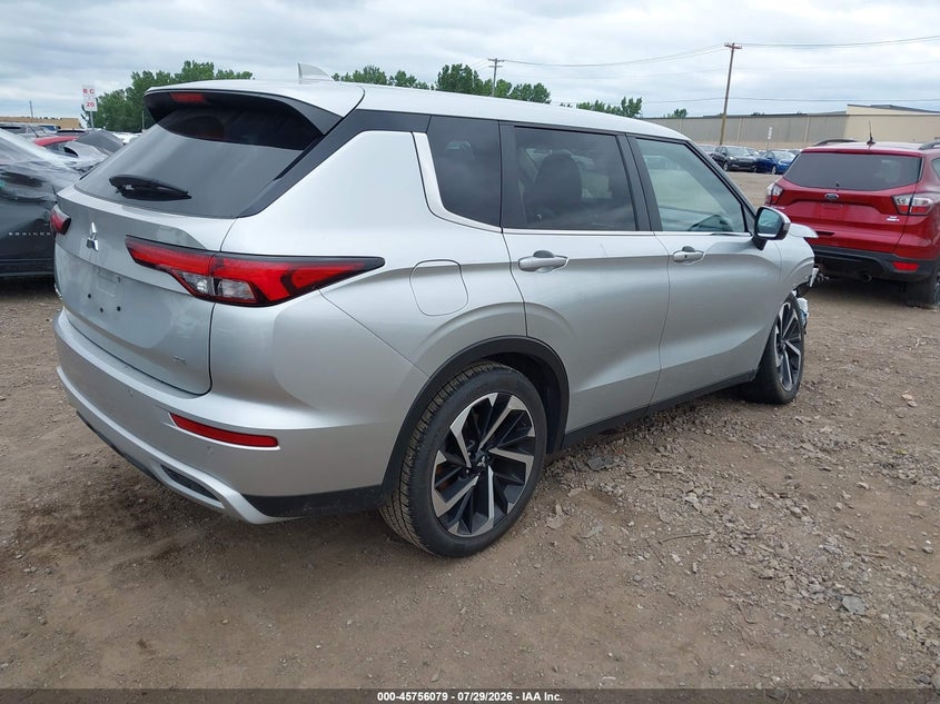 2024 Mitsubishi Outlander VIN JA4J3VA82RZ075833 IAAI salvage auction — FRONT END, Wait Title, sold $9,150 on 2026-09-23 (photo 4)