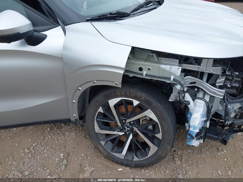 2024 Mitsubishi Outlander VIN JA4J3VA82RZ075833 IAAI salvage auction — FRONT END, Wait Title, sold $9,150 on 2026-09-23 (photo 6)