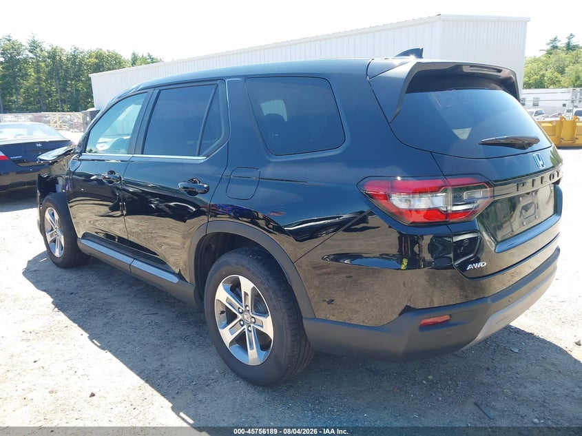 2025 Honda Pilot VIN 5FNYG1H4XSB156322 IAAI salvage auction — LEFT & RIGHT, Salvage Title, sold $19,450 on 2026-09-11 (photo 3)