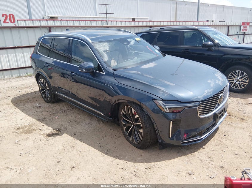 2026 Volvo Xc90 VIN YV4062PE9T1535464 IAAI salvage auction — RIGHT FRONT, Enterprise Vehicles Clear Only (Texas), sold $33,500 on 2026-08-05 (photo 1)