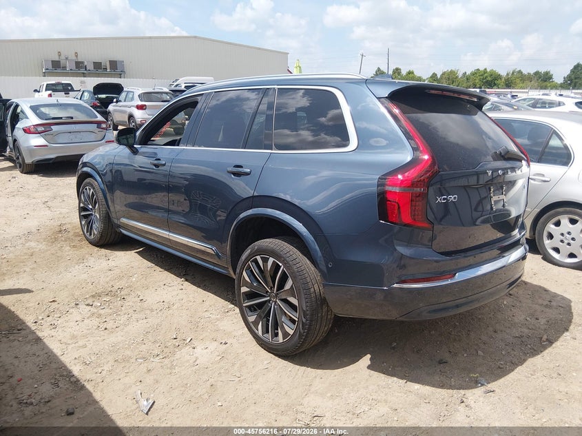 2026 Volvo Xc90 VIN YV4062PE9T1535464 IAAI salvage auction — RIGHT FRONT, Enterprise Vehicles Clear Only (Texas), sold $33,500 on 2026-08-05 (photo 3)
