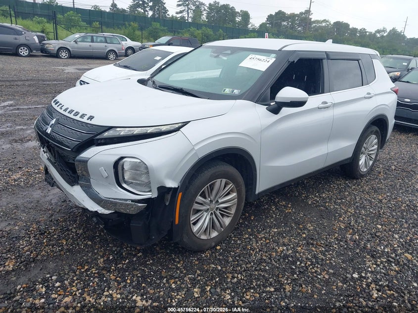 2024 Mitsubishi Outlander VIN JA4J4UA83RZ071264 IAAI salvage auction — FRONT END, Salvage Title, sold $7,800 on 2026-09-02 (photo 2)