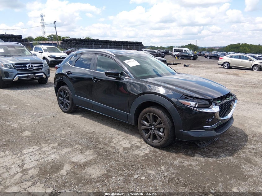 2024 Mazda Cx-30 VIN 3MVDMBBM4RM710402 IAAI salvage auction — FRONT & REAR, Salvage Title, sold $7,100 on 2026-08-23 (photo 1)